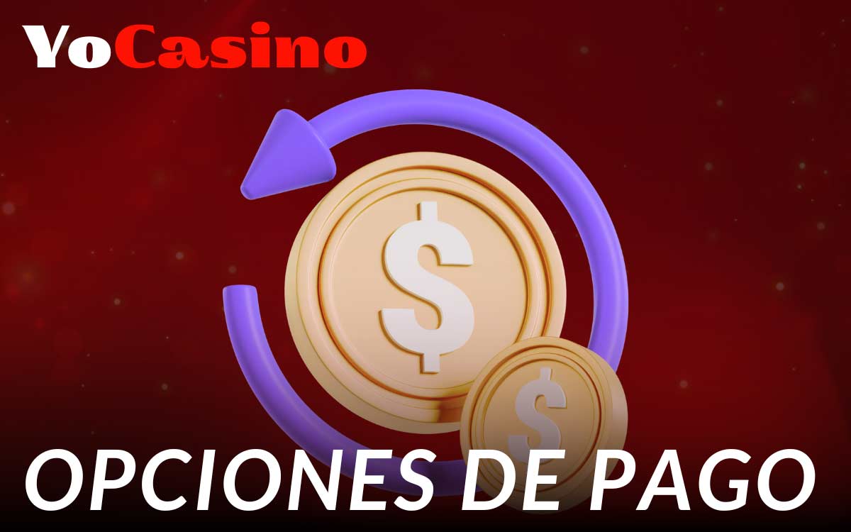 Métodos de pago en YoCasino