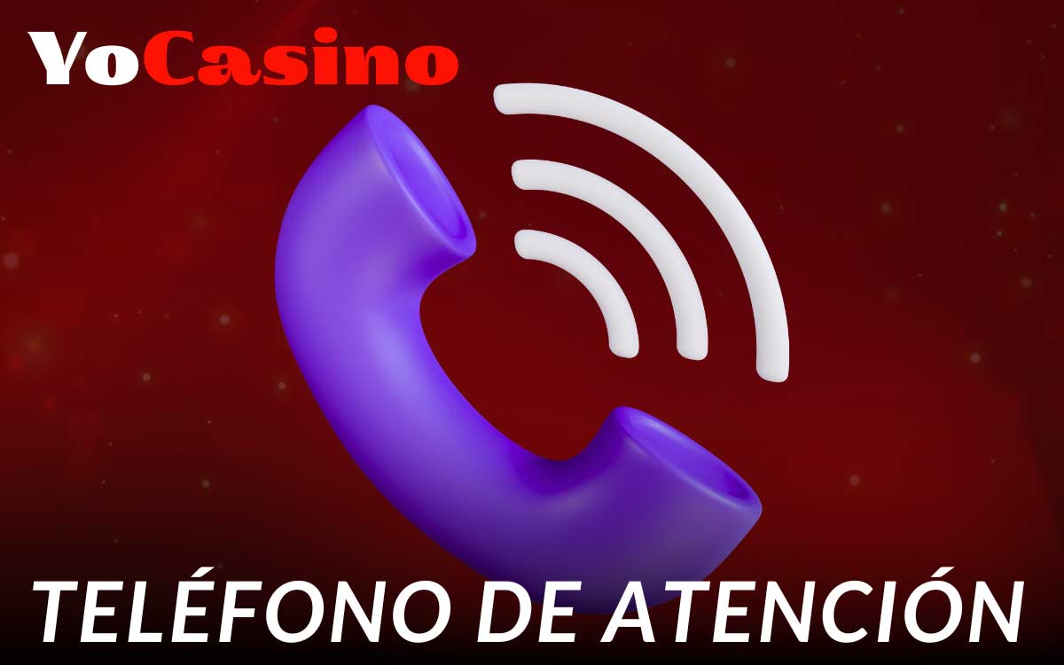 teléfono YoCasino